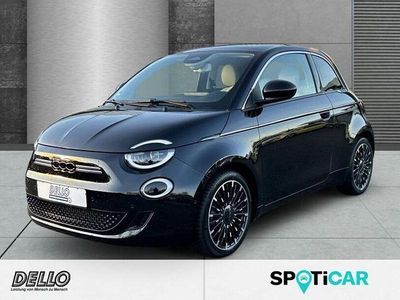Gebraucht Fiat 500e La Prima 86 kW (118 PS) 2023 Onyx schwarz Kleinwagen