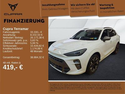 Gebraucht Cupra Terramar 150 PS (110 kW) 2025 Eisweiß SUV