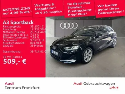 Brugt Audi A3 Advanced 150 HK (110 kW) 2026 Sort Sedan