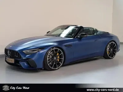Gebraucht Mercedes SL63 AMG AMG 585 PS (430 kW) 2022 Blau Cabrio