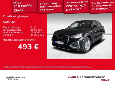 Używany Audi Q2 Advanced 150 KM (110 kW) 2026 Czarny SUV