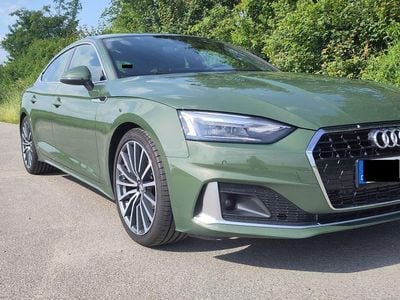 Gebraucht Audi A5 Sportback S-Line 150 PS (110 kW) 2022 Grün Kleinwagen
