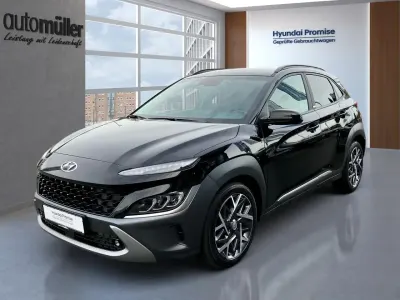 Begagnad Hyundai Kona Prime 141 HK (103 kW) 2021 Svart SUV