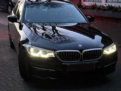 Second-hand BMW 525 231 CP (169 kW) 2018 Negru Break