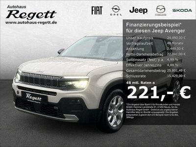 Gebraucht Jeep Avenger EV Altitude 114 kW (156 PS) 2023 Grau SUV