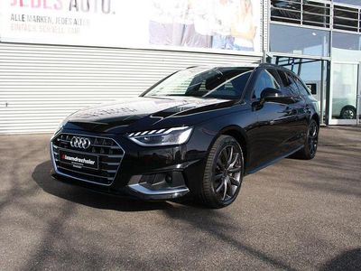 Gebraucht Audi A4 Advanced 204 PS (150 kW) 2022 Schwarz Kombi