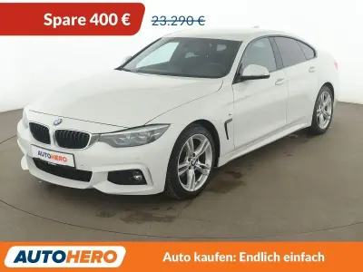 Begagnad BMW 420 M Sport 184 HK (135 kW) 2018 Vit Sportkupé