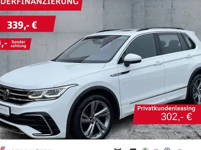 Gebraucht VW Tiguan R-line 150 PS (110 kW) 2021 Weiß SUV