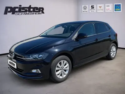 Brugt VW Polo Highline 95 HK (69 kW) 2021 Sort Hatchback