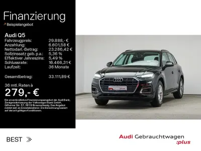 Gebraucht Audi Q5 Ambiente 163 PS (119 kW) 2022 Brillantschwarz (metallic) SUV