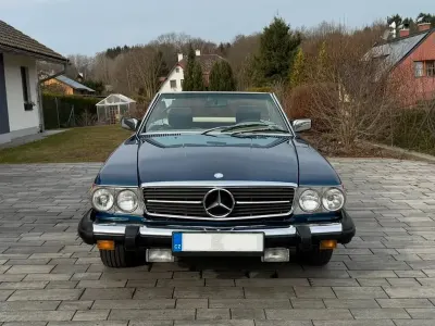 Gebraucht Mercedes SL450 224 PS (164 kW) 1976 Blau Cabrio