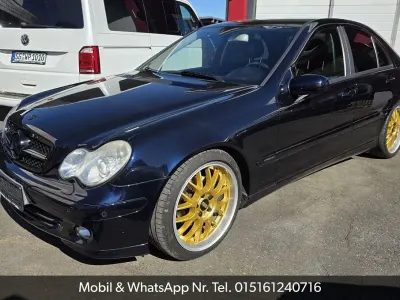 Gebraucht Mercedes C200 Sport Edition 163 PS (119 kW) 2005 Diamantschwarz Limousine