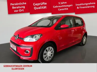 Begagnad VW up! Move 65 HK (47 kW) 2021 Röd Halvkombi