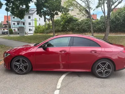 Gebraucht Mercedes CLA180 AMG line 136 PS (100 kW) 2020 Rot Coupé