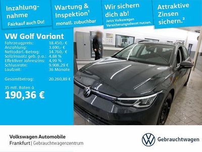 Gebraucht VW Golf VIII Life 116 PS (85 kW) 2022 Grau Kombi
