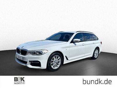 gebraucht BMW 520 520 d Touring Sportpaket Bluetooth HUD Navi LED Klima Luftfederung PDC el. Fenste