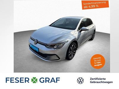 Gebraucht VW Golf VIII United 131 PS (96 kW) 2021 Silber Kleinwagen