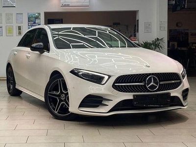 Gebraucht Mercedes A200 AMG line 163 PS (119 kW) 2018 Weiß Limousine
