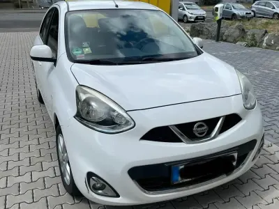 Gebraucht Nissan Micra 80 PS (58 kW) 2015 Weiß Kleinwagen