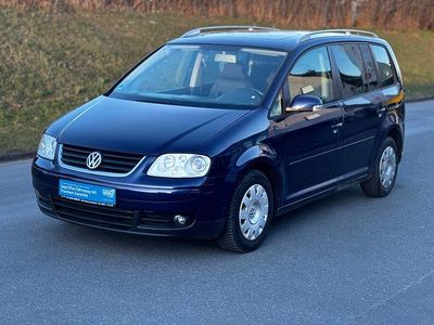 Gebraucht VW Touran Highline 140 PS (102 kW) 2005 Blau Van / Kleinbus
