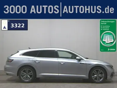 Usado VW Arteon R-line 200 CV (147 kW) 2022 Plateado Familiar