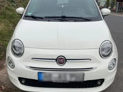Gebraucht Fiat 500 Lounge 69 PS (50 kW) 2020 Weiß Kleinwagen