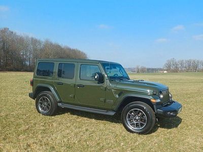 Second-hand Jeep Wrangler 80th Anniversary 272 CP (200 kW) 2022 Verde SUV