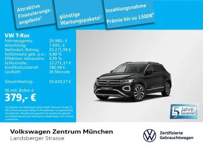 Brugt VW T-Roc Cabriolet Style 150 HK (110 kW) 2025 Sort SUV