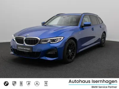 Gebraucht BMW 330 M Sport 265 PS (194 kW) 2020 Portimao blau  c31schwarz Limousine