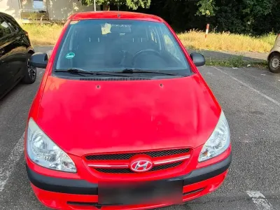 Gebraucht Hyundai Getz 67 PS (49 kW) 2008 Rot Kleinwagen