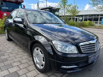 Brugt Mercedes C180 156 HK (114 kW) 2008 Sort Sedan