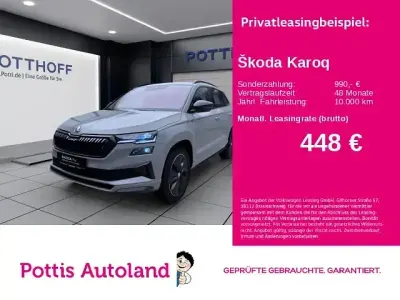 Gebraucht Skoda Karoq SportLine 190 PS (139 kW) 2024 Stahlgrau SUV