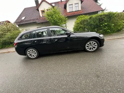 Brugt BMW 318 Advantage 150 HK (110 kW) 2020 Sort Stationcar