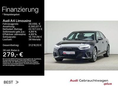 Gebraucht Audi A4 Competition 204 PS (150 kW) 2022 Mythosschwarz metallic Kombi