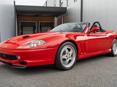 Second-hand Ferrari 550 485 CP (356 kW) 2001 Roșu Cabrio