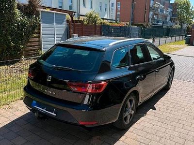 Usata Seat Leon ST FR 184 CV (135 kW) 2017 Nero Station wagon