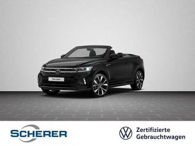 Gebraucht VW T-Roc Cabriolet R-line 150 PS (110 kW) 2024 Deep black perleffekt Cabrio
