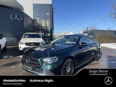 Lack smaragdgrün Gebraucht 2021 Mercedes E450 Avantgarde Coupé | 46.870 € (Guter Preis)