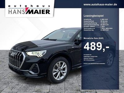 Mythosschwarz metallic Gebraucht 2022 Audi Q3 S-Line SUV | 34.600 € (Fairer Preis)