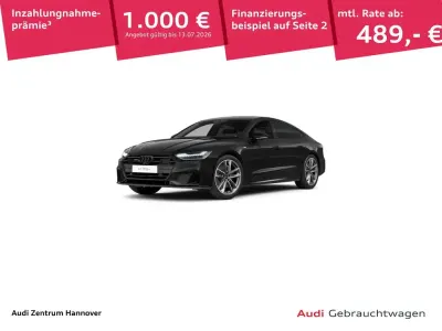 Gebraucht Audi A7 Advanced 299 PS (219 kW) 2023 0e mythosschwarz metallic (metallic) Limousine