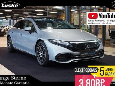 Hightechsilber Gebraucht 2023 Mercedes EQS450+ AMG Limousine | 62.900 € (Superpreis)