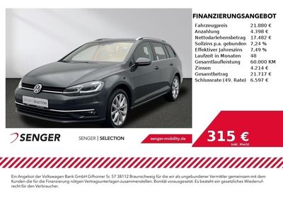 gebraucht VW Golf VII Variant Highline 2.0 TDI DSG Navi LED A