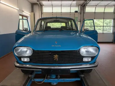 Gebraucht Peugeot 204 53 PS (38 kW) 1975 Blau Kombi