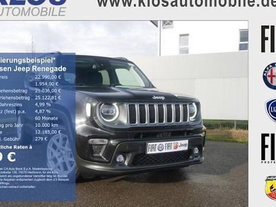Schwarz Gebraucht 2023 Jeep Renegade Limited SUV | 22.990 € (Fairer Preis)