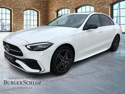 Gebraucht Mercedes C300 Night 258 PS (189 kW) 2024 Unilack polarweiß Limousine