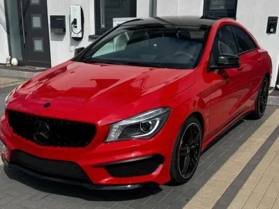 Brugt Mercedes CLA45 AMG AMG 122 HK (89 kW) 2013 Rød Coupe