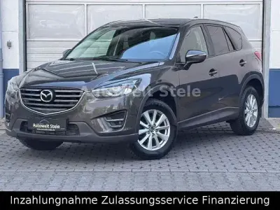 Gebraucht Mazda CX-5 Exclusive-Line 150 PS (110 kW) 2016 Grau SUV