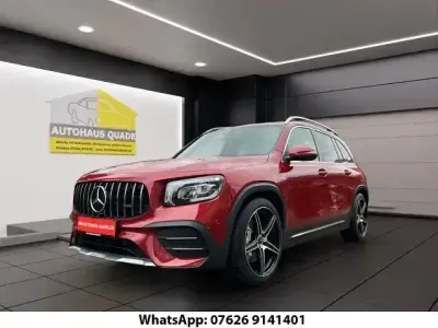Brugt Mercedes GLB35 AMG 306 HK (225 kW) 2021 Rød SUV