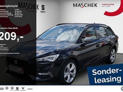 Gebraucht Seat Leon FR 150 PS (110 kW) 2024 Midnight schwarz metallic Kombi