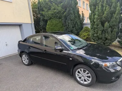 Gebraucht Mazda 3 Active 105 PS (77 kW) 2007 Schwarz Limousine